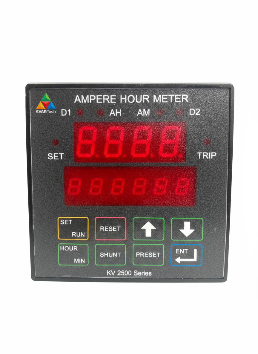 Ampere Hour meter panel