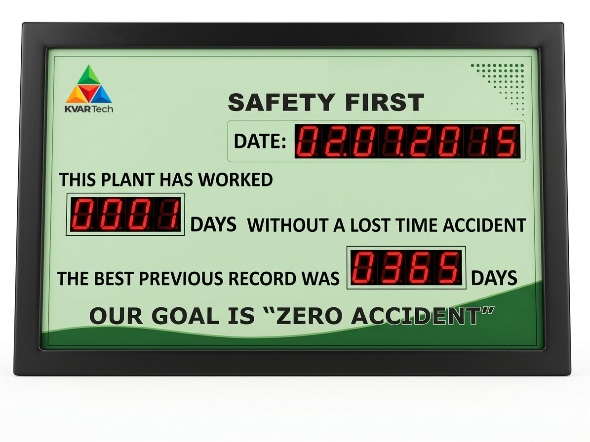 Safety information display